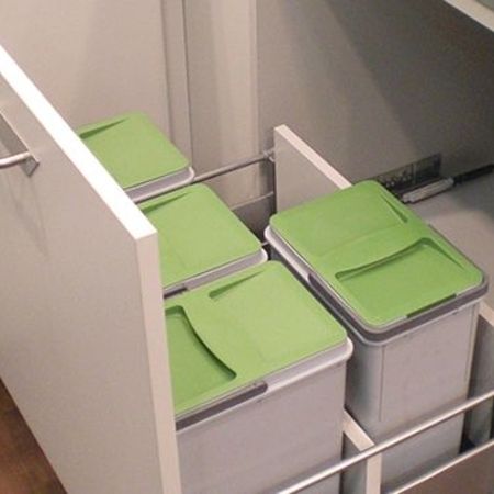 Mülleimer in einem Labor