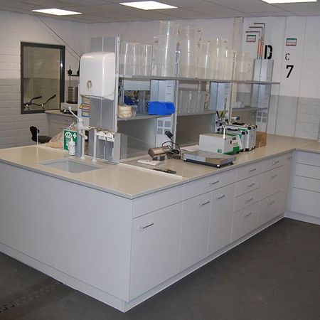 Ansicht eines Labors